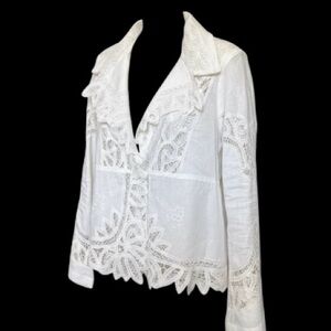 Vintage 100% Linen Top